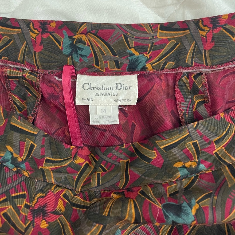 Christian Dior Mid-Length Skirt Multicolor